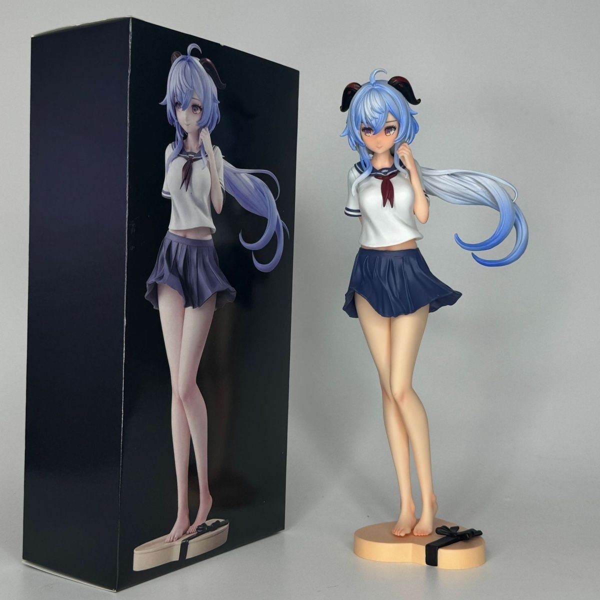 Desk Setup Girly - 25CMJK Confession Ganyu Beautiful Anime Peripheral