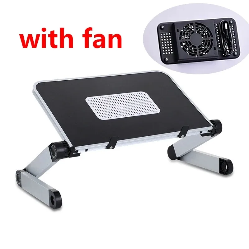 Desk Setup Laptop - Adjustable Laptop Stand with Cooling Fan