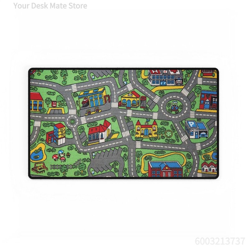 Desk Setup Accessories Aesthetic - Magic on The Streets Playmat Mouse