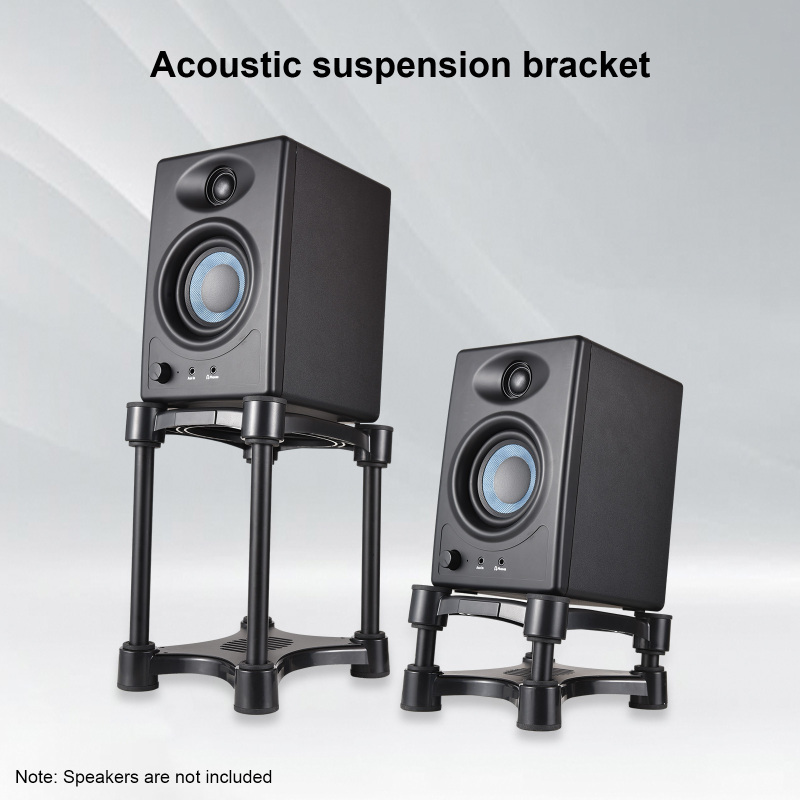 Desk Setup Speakers - Desktop Speaker Stands Monitor Audio Bracket
