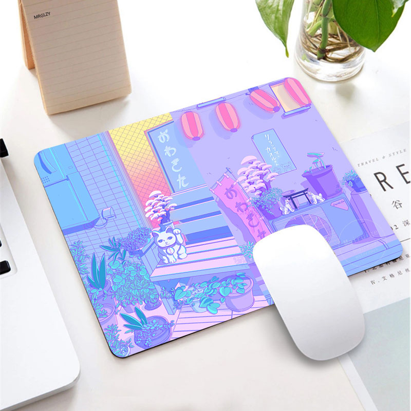 Desk Setup Girly - Small Mouse Pad Dreamy Girly Mousepad