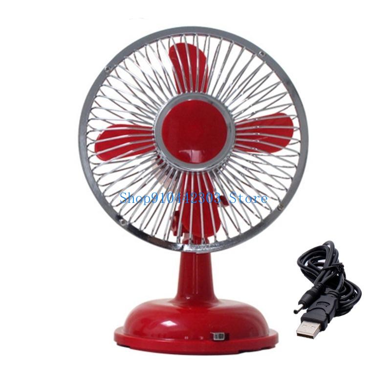 Fan Desk Small Usb - Desk Oscillating Small Fan Retro 2-Speed