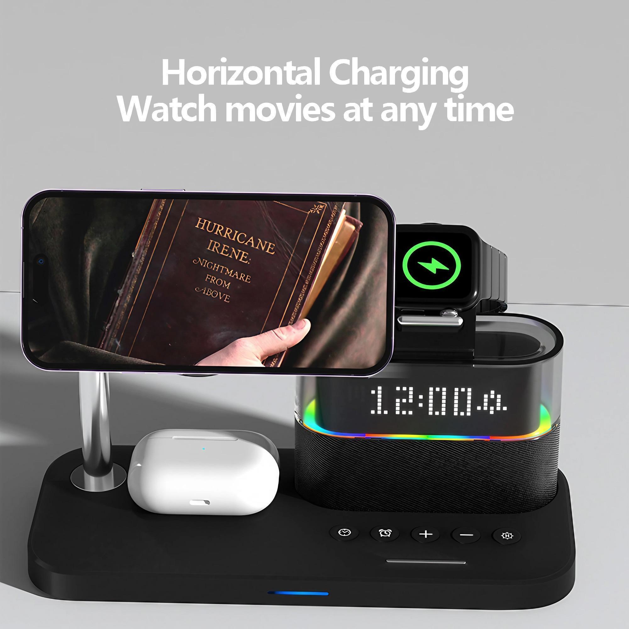 Magnetic Wireless Charging Sta - Desk Setup Home review and price