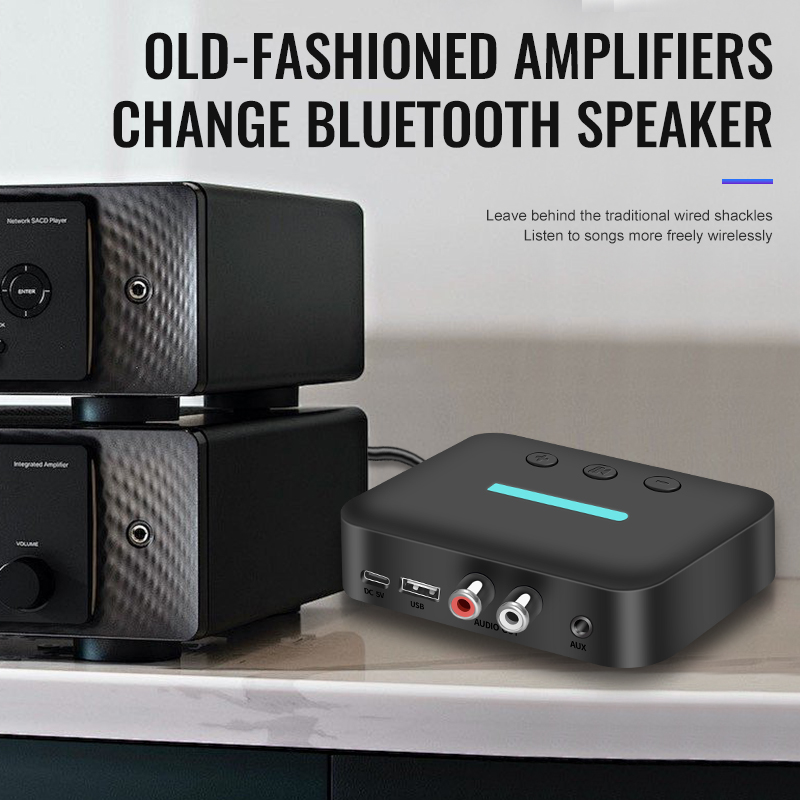 USB Bluetooth 5.3 Audio Receiv - Desk Setup Speakers review and price