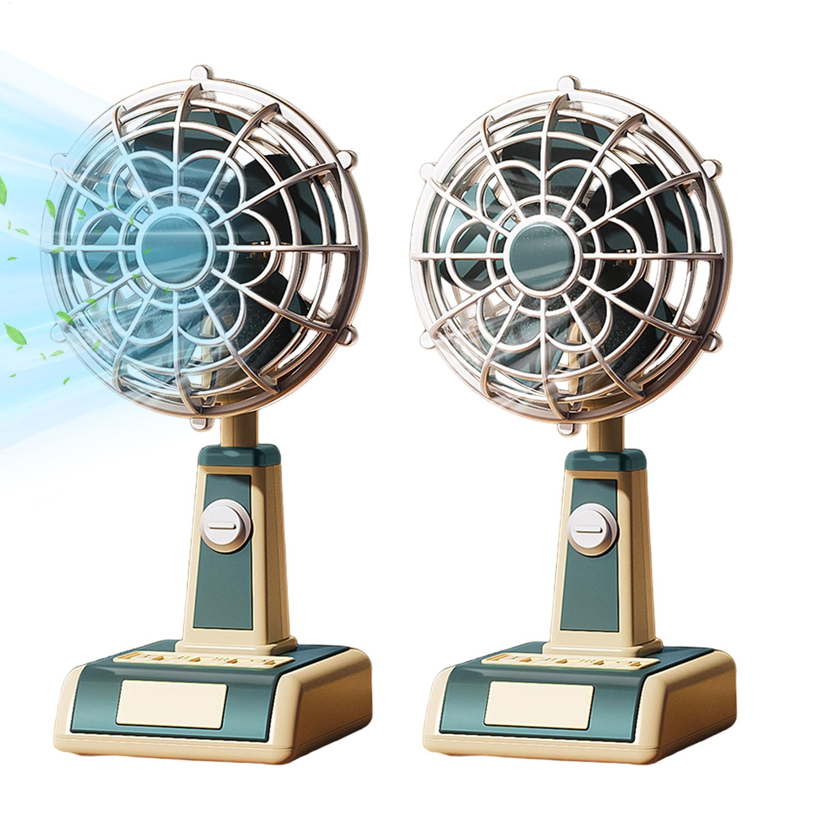 Desk Fan 1800mAh USB Rechargea - Fan Desk Small Usb review and price
