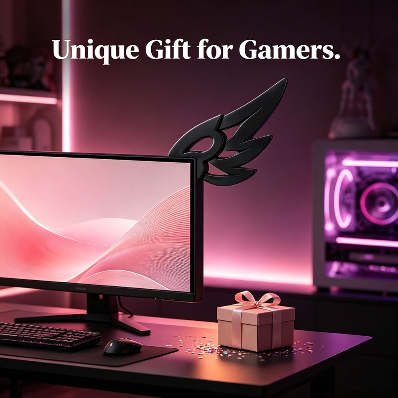 Kawaii 3D Wing Decor for Compu - Desk Setup Accessories Aesthetic review and price