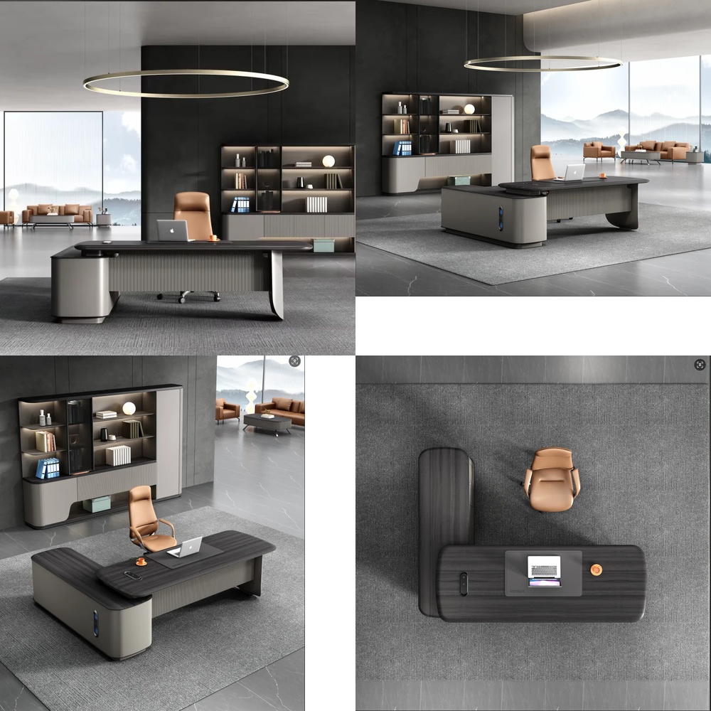 Modern Luxury Executive L Shap - Desk Setup L Shaped review and price