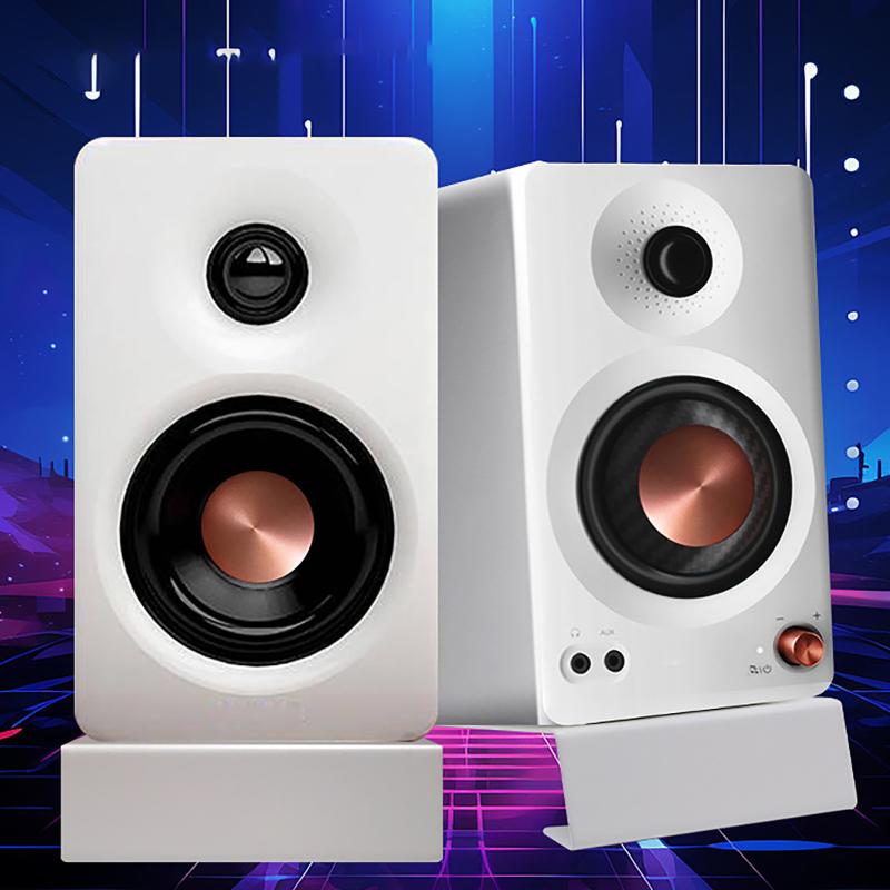 ●Heavy Duty Metal Desktop Spea - Desk Setup Speakers review and price