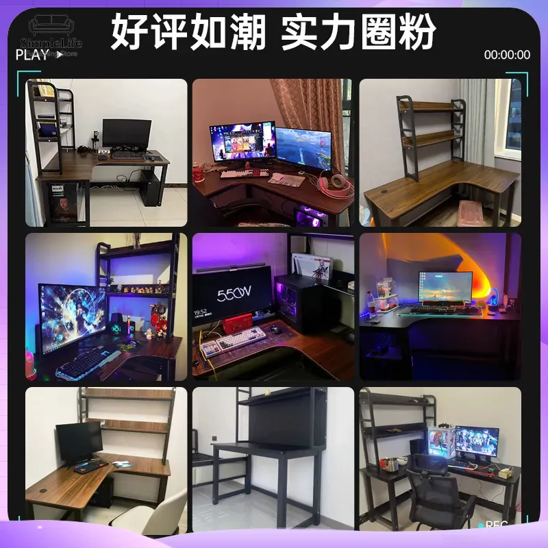 Corner Gaming Desk Computer De - Desk Setup L Shaped review and price