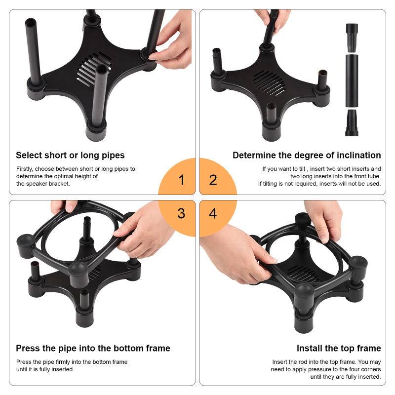 Desktop Speaker Stands Monitor - Desk Setup Speakers review and price