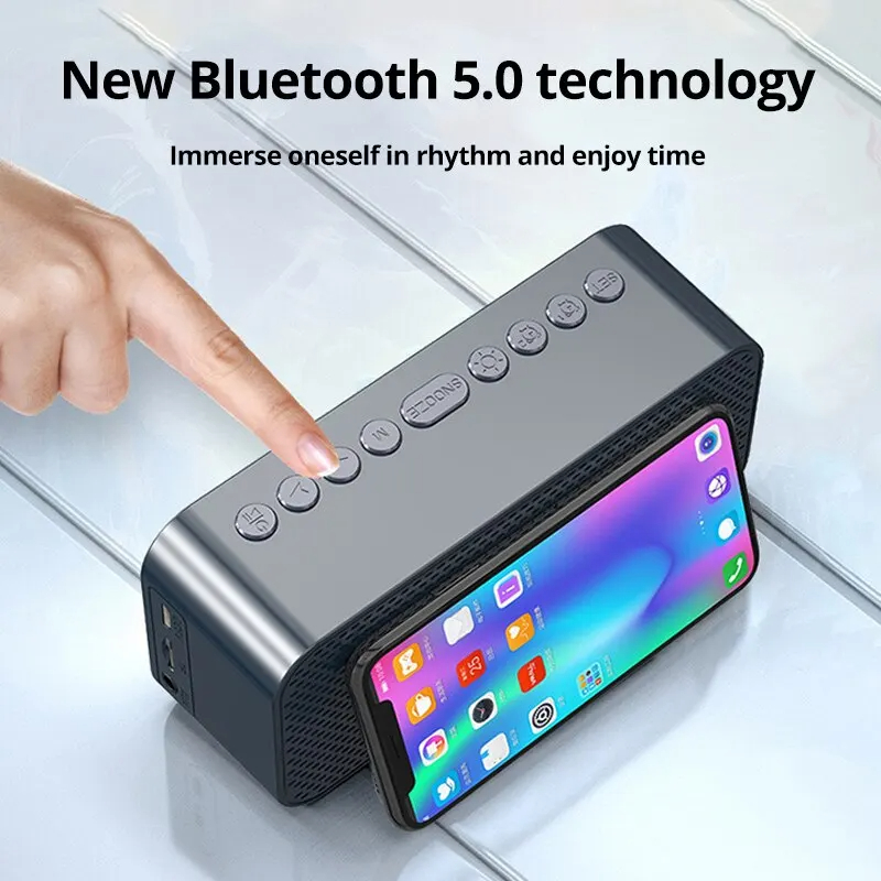 1pc LED Digital Alarm Clock wi - Desk Setup Speakers review and price