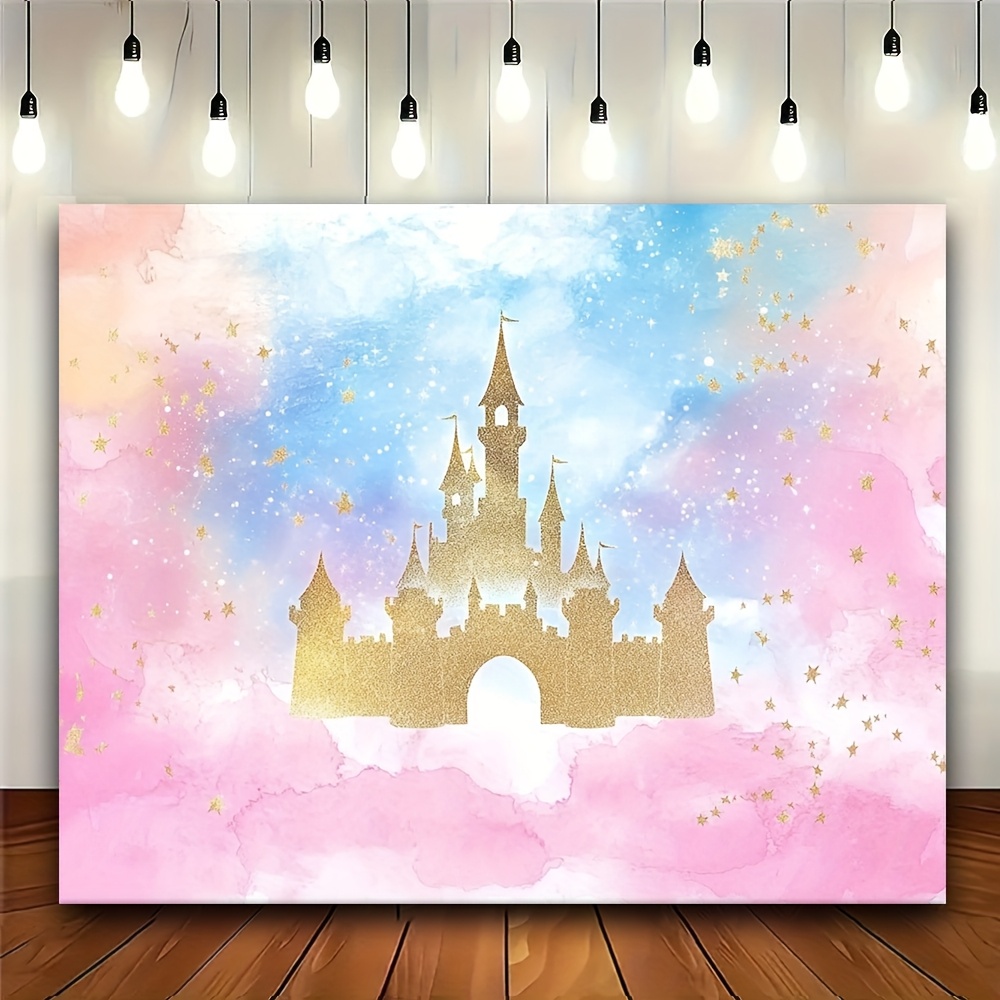 1 Princess Castle Watercolor p - Desk Setup Background review and price