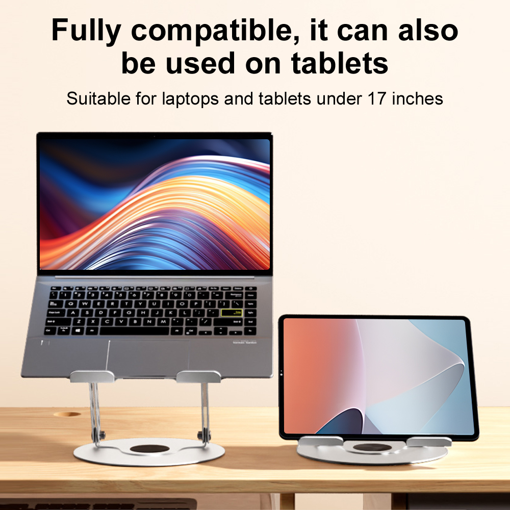 360° Rotating Laptop Stand Adj - Desk Setup Home review and price