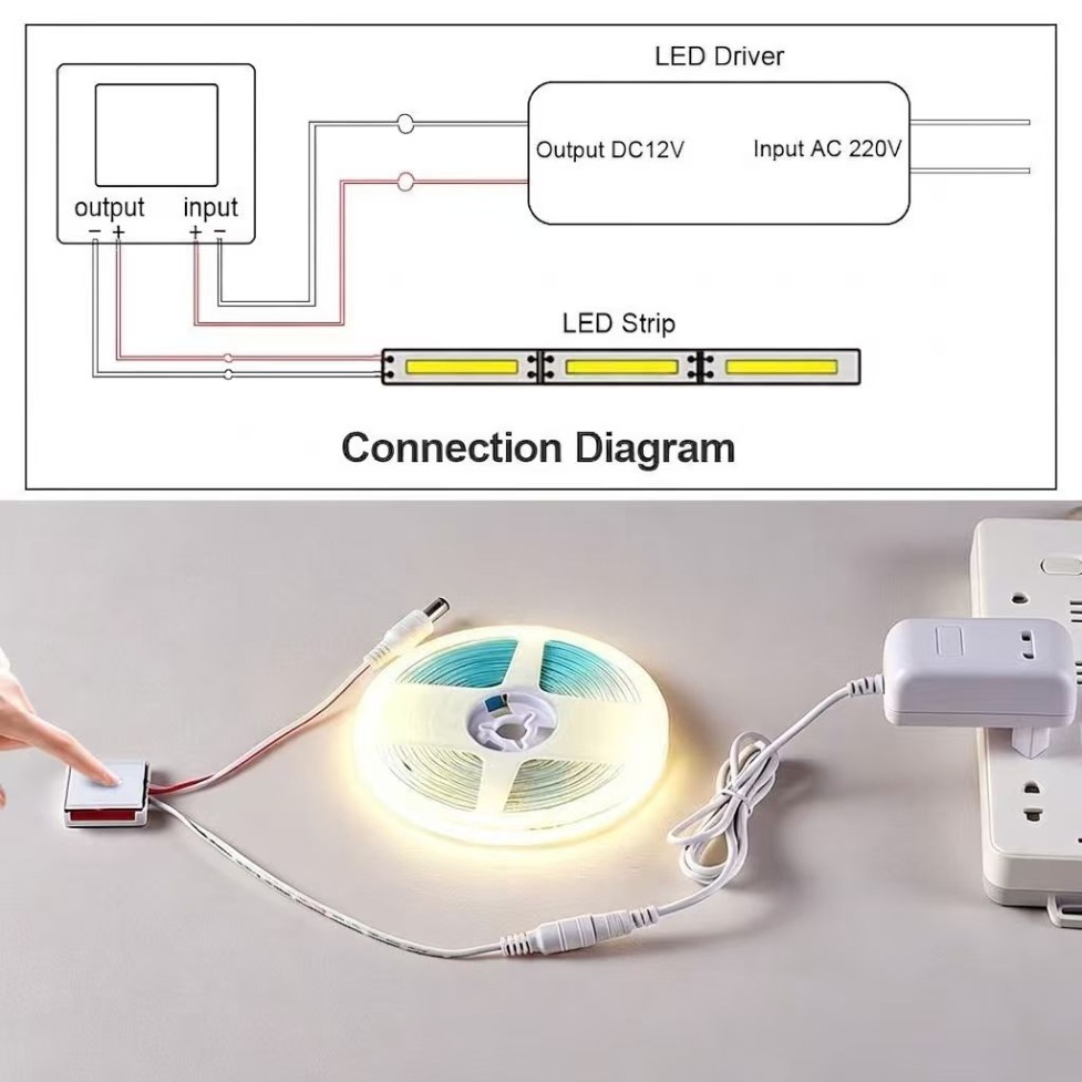 Mirror Touch Control 320LEDs D - Desk Setup Background review and price