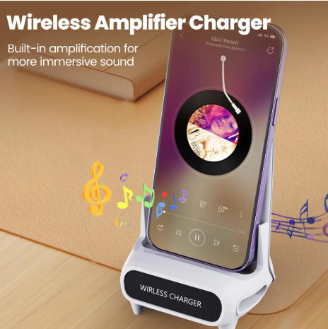 Phone Wireless Charger Fast Ch - Desk Setup Speakers review and price