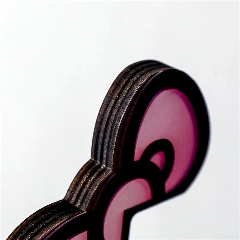 Kawaii Pink Acrylic Bow Monito - Desk Setup Home review and price