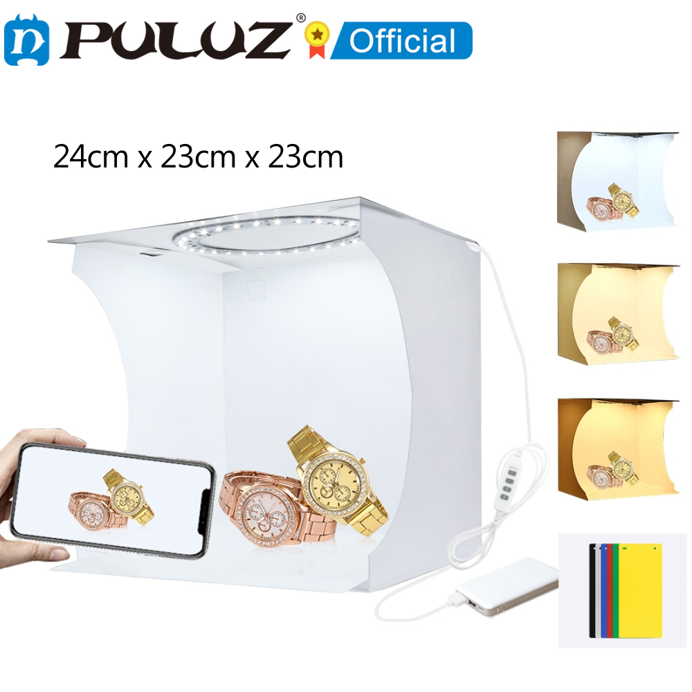 PULUZ 23cm Photo Mini Light Bo - Desk Setup Background review and price