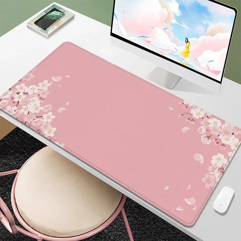 VIKAMA Cherry Blossom Large Mo - Desk Setup Girly review and price