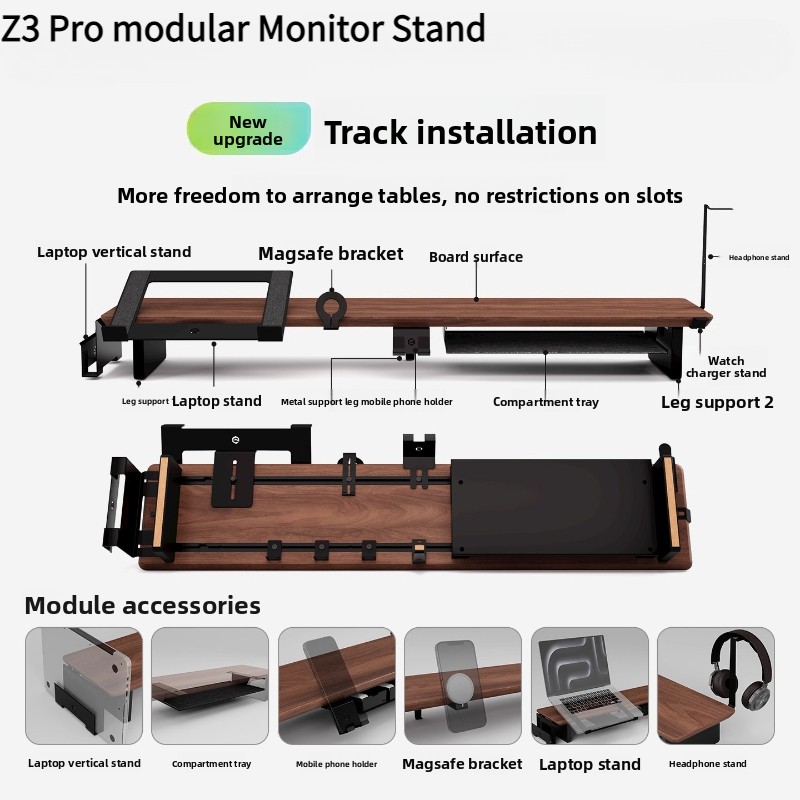Z3 Pro Modular Monitor Riser S - Desk Setup Riser review and price