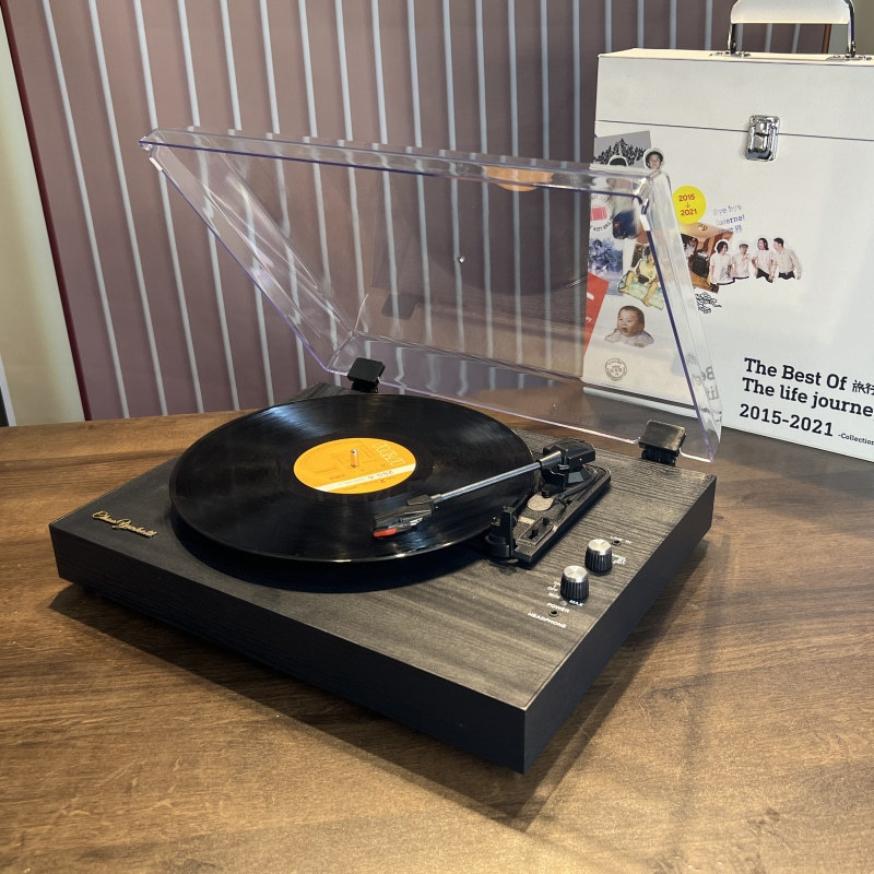 Vinyl Record Player, Record Pl - Desk Setup Speakers review and price