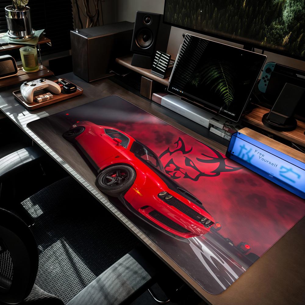 D-DodgeS Car Cool Mouse Pad XX - Desk Setup Laptop review and price
