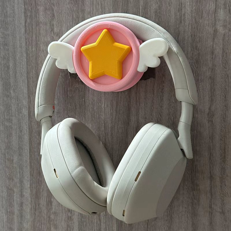 Head-Mounted Earphones Holder  - Desk Setup Girly review and price