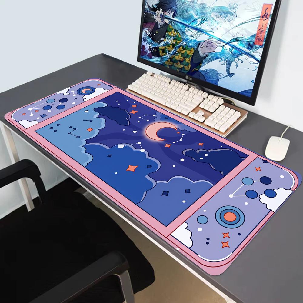 HYBXAXC Moon and Stars Large D - Desk Setup Accessories Aesthetic review and price