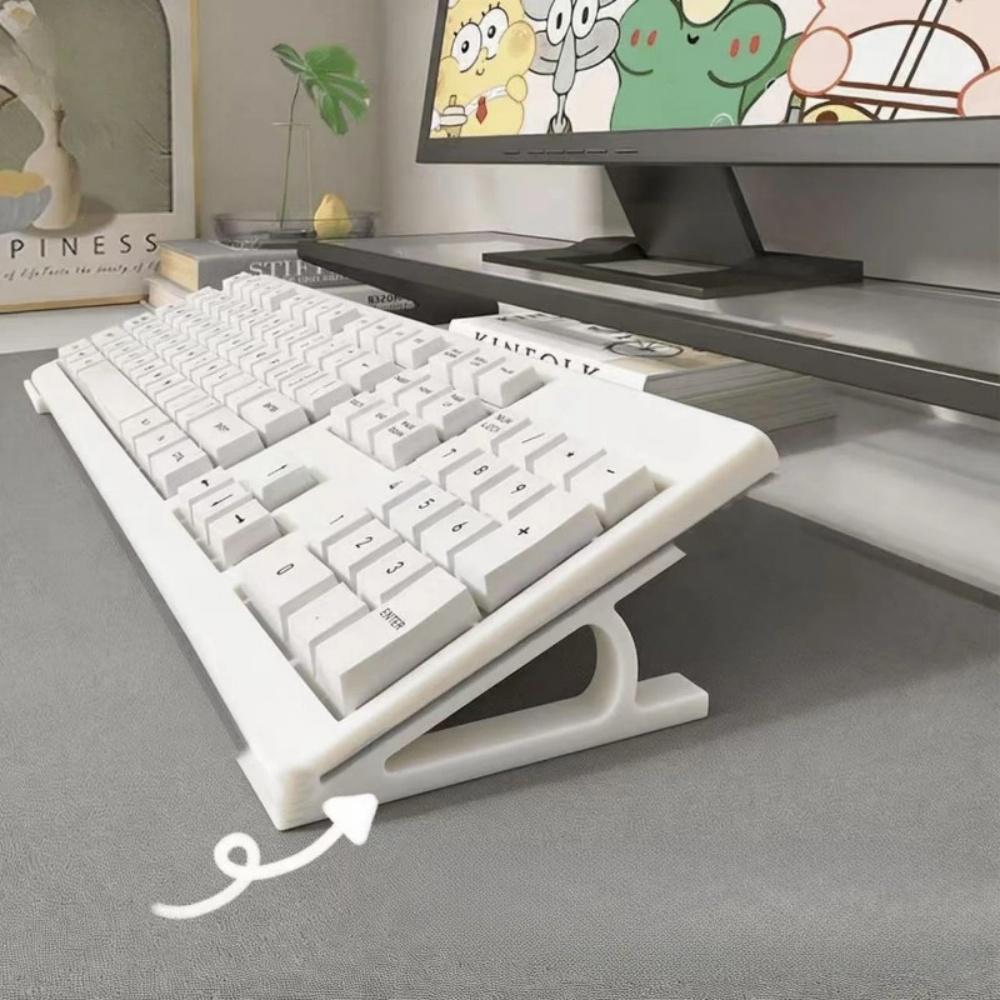 2pc Ergonomic Keyboard Riser F - Desk Setup Riser review and price