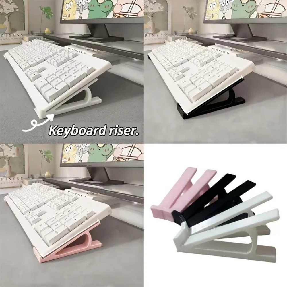 2pc Ergonomic Keyboard Riser F - Desk Setup Riser review and price