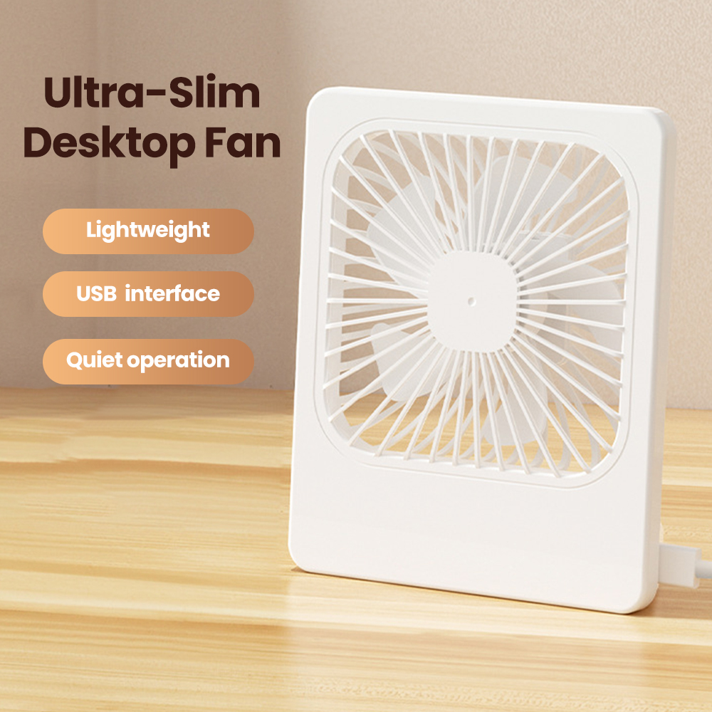 Mini USB Fan 5 Blade Desktop S - Fan Desk Small Usb review and price