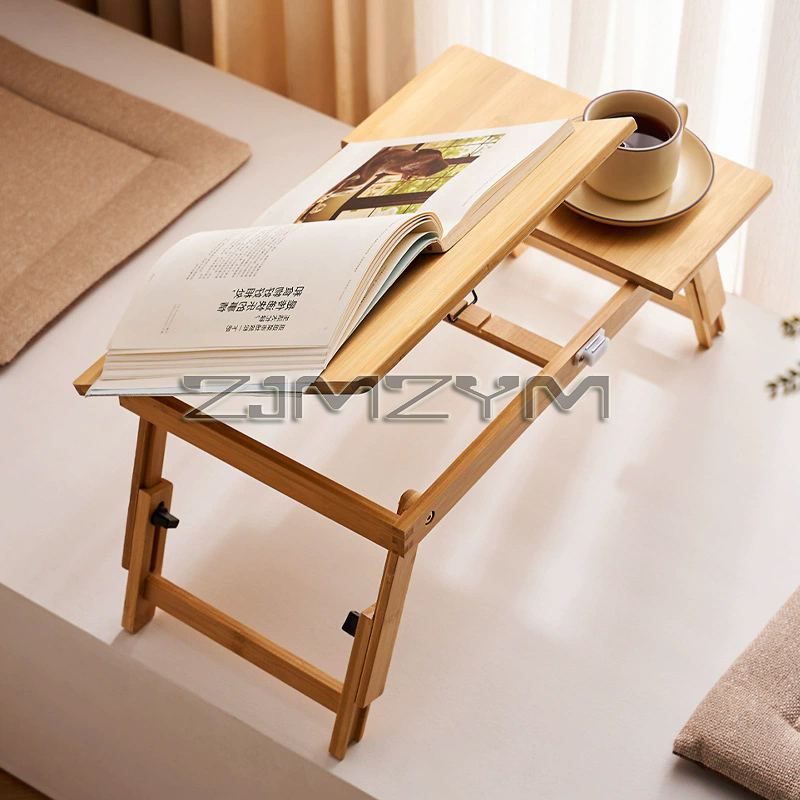 Folding Laptop Table Bamboo Ad - Desk Setup Laptop review and price