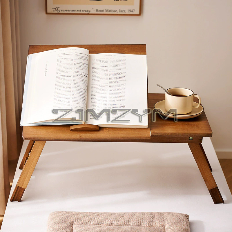 Folding Laptop Table Bamboo Ad - Desk Setup Laptop review and price