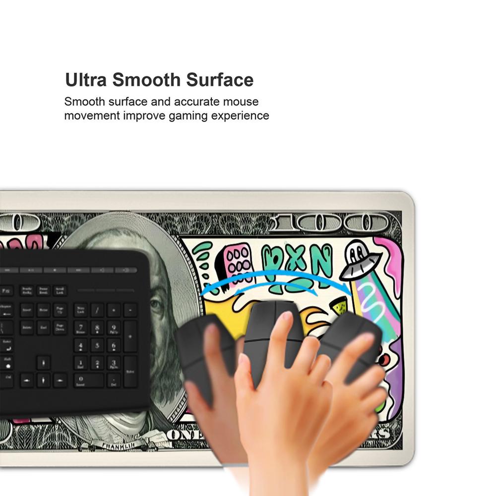 Dollar Desktops Gaming Keyboar - Desk Setup Accessories Aesthetic review and price