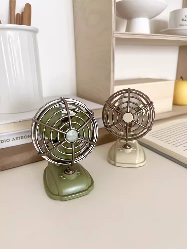 Retro Desktop Small Fan USB Ch - Fan Desk Small Usb review and price