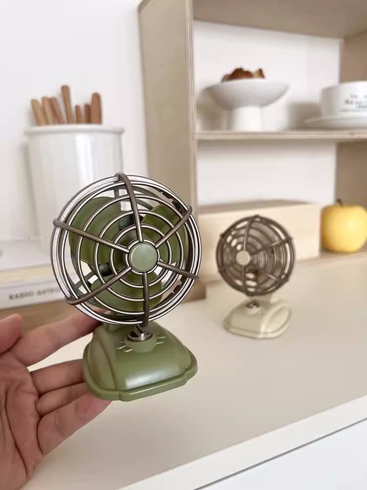 Retro Desktop Small Fan USB Ch - Fan Desk Small Usb review and price