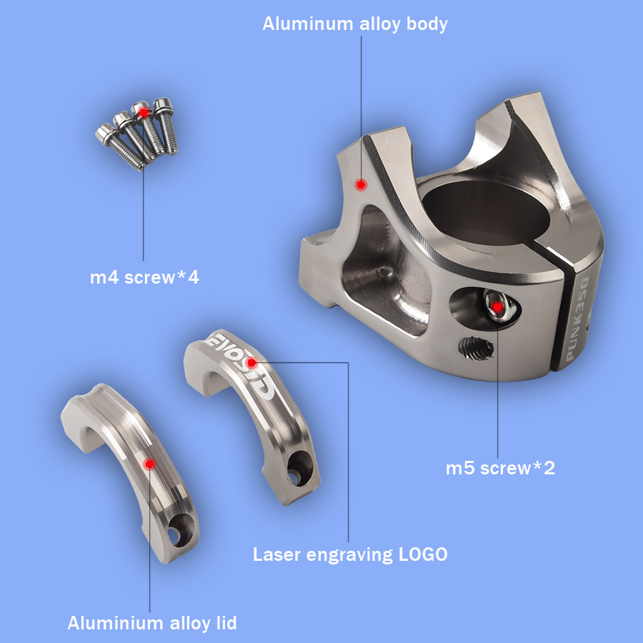 EVOSID Mountain Bicycle Stem 3 - Desk Setup Riser review and price